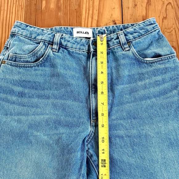 Rolla's Brad Blue Light Wash Original High Rise Straight Leg Jeans Size 29 - Picture 4 of 10